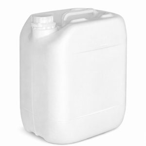 bidón blanco 20 litros.