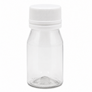 frasco pet cristal 30 cc.